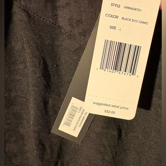 Liverpool Black Burnout Tee Relaxed Fit - Picture 3 of 3